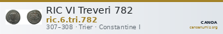 RIC VI Treveri 782 — CANOA