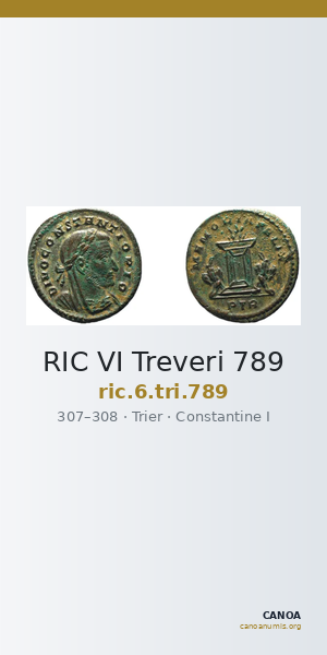 RIC VI Treveri 789 — CANOA