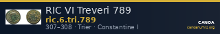 RIC VI Treveri 789 — CANOA
