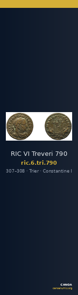 RIC VI Treveri 790 — CANOA