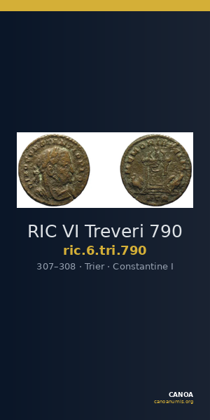 RIC VI Treveri 790 — CANOA