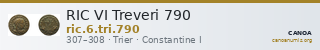 RIC VI Treveri 790 — CANOA