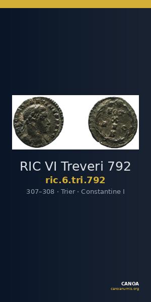 RIC VI Treveri 792 — CANOA