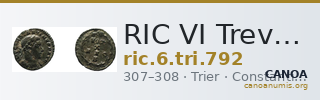 RIC VI Treveri 792 — CANOA