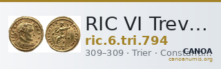 RIC VI Treveri 794 — CANOA