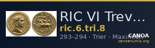 RIC VI Treveri 8 — CANOA