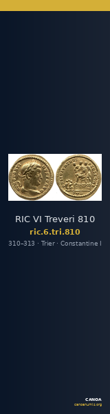 RIC VI Treveri 810 — CANOA