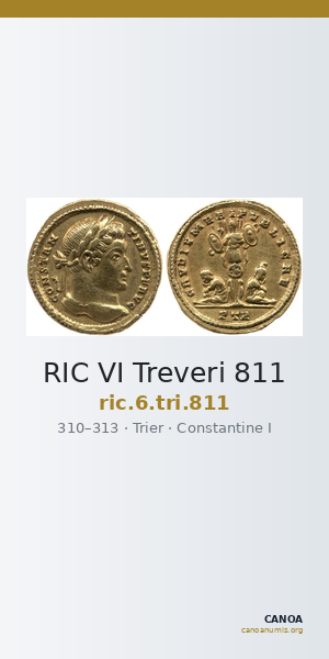 RIC VI Treveri 811 — CANOA