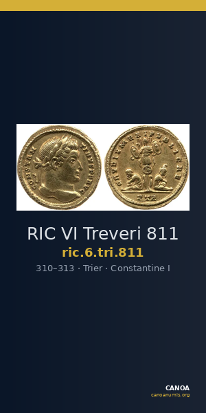 RIC VI Treveri 811 — CANOA