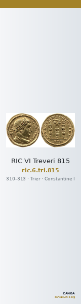 RIC VI Treveri 815 — CANOA