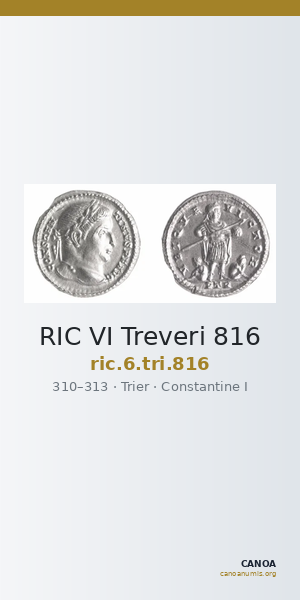 RIC VI Treveri 816 — CANOA