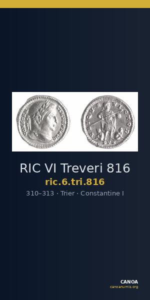 RIC VI Treveri 816 — CANOA