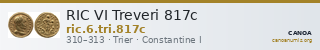 RIC VI Treveri 817c — CANOA