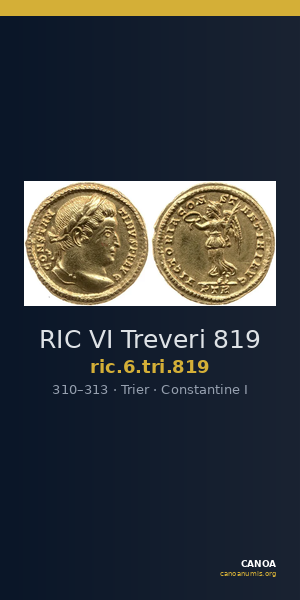 RIC VI Treveri 819 — CANOA