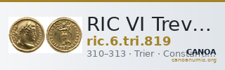 RIC VI Treveri 819 — CANOA
