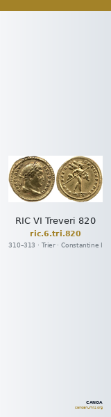 RIC VI Treveri 820 — CANOA