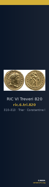 RIC VI Treveri 820 — CANOA