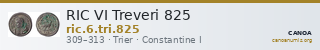 RIC VI Treveri 825 — CANOA