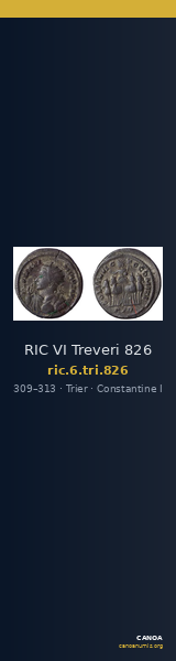 RIC VI Treveri 826 — CANOA