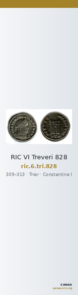 RIC VI Treveri 828 — CANOA