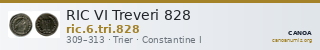 RIC VI Treveri 828 — CANOA