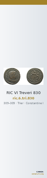RIC VI Treveri 830 — CANOA