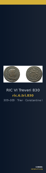 RIC VI Treveri 830 — CANOA