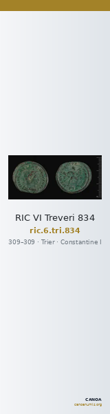 RIC VI Treveri 834 — CANOA