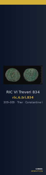 RIC VI Treveri 834 — CANOA