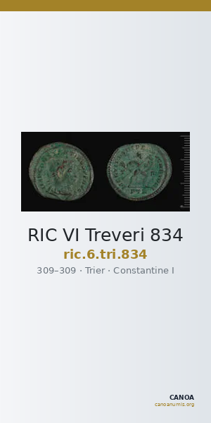 RIC VI Treveri 834 — CANOA