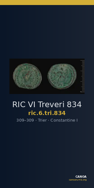 RIC VI Treveri 834 — CANOA