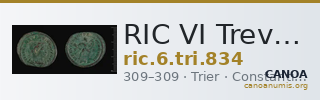 RIC VI Treveri 834 — CANOA