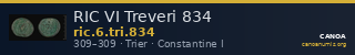 RIC VI Treveri 834 — CANOA