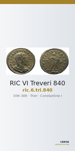 RIC VI Treveri 840 — CANOA