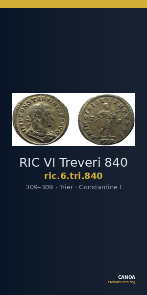 RIC VI Treveri 840 — CANOA