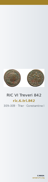 RIC VI Treveri 842 — CANOA