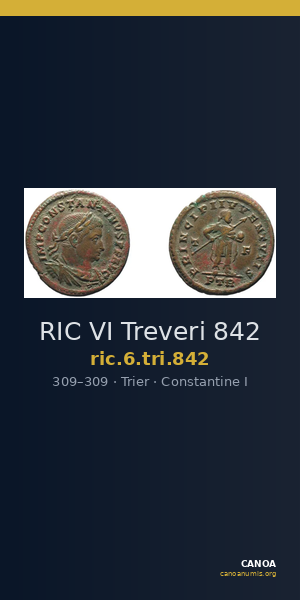RIC VI Treveri 842 — CANOA