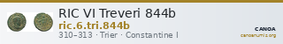 RIC VI Treveri 844b — CANOA