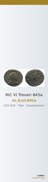 RIC VI Treveri 845a — CANOA