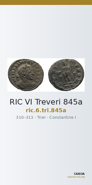 RIC VI Treveri 845a — CANOA