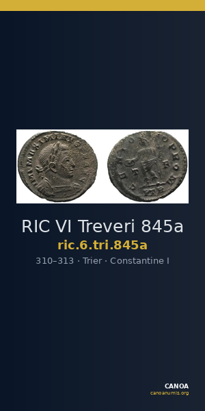 RIC VI Treveri 845a — CANOA