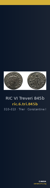 RIC VI Treveri 845b — CANOA