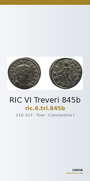 RIC VI Treveri 845b — CANOA