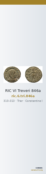 RIC VI Treveri 846a — CANOA