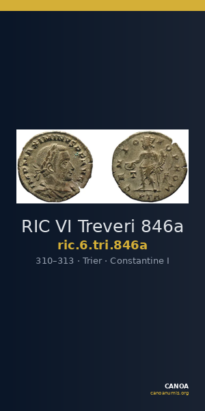 RIC VI Treveri 846a — CANOA