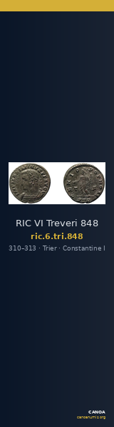 RIC VI Treveri 848 — CANOA