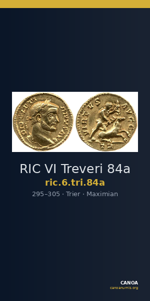 RIC VI Treveri 84a — CANOA
