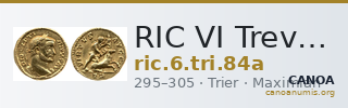 RIC VI Treveri 84a — CANOA