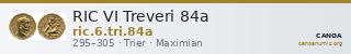 RIC VI Treveri 84a — CANOA