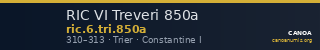 RIC VI Treveri 850a — CANOA